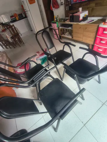 Vendo conjunto de cadeira de área.$300