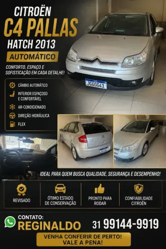 Citroen C4 GLX 2.0 Flex 16V 5P Aut. 2013