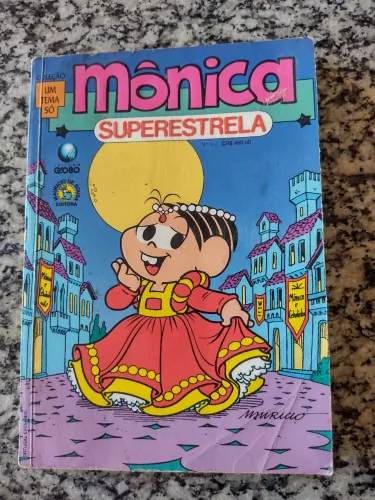Revista em quadrinhos Mônica Super estrela 
