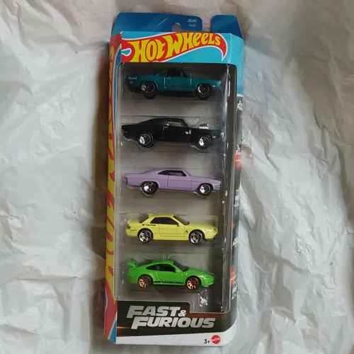 Hot Wheels Pack 5 Fast Furious Velozes Furiosos