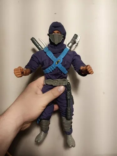 Boneco max steel ninja master original 2000