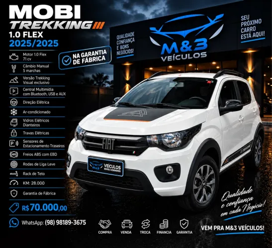 Fiat Mobi Trekking 1.0 Flex 5P 2025