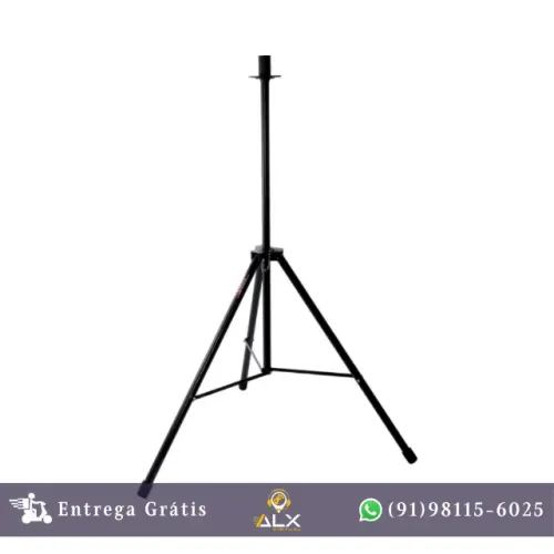 Suporte para Caixa Acustica Tr2 Preto Até 50kg de 1,70mts *ENTREGA GRÁTIS*