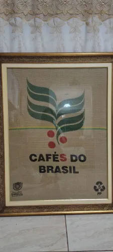 Quadro decorativo Cafés do Brasil