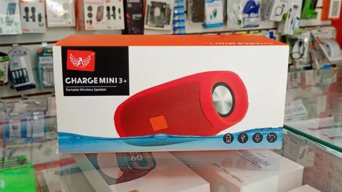 Caixa de Som Portátil Bluetooth Charge Mini 3+ Wireless Speaker - Novo