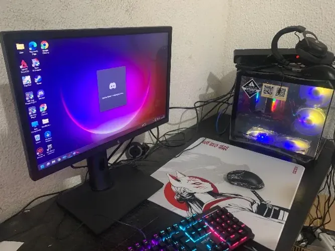 ? **PC GAMER COMPLETO À VENDA + MONITOR E PERIFÉRICOS!** ?