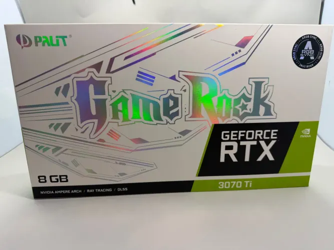 Placa de Vídeo Nvidia Palit Game Rock 3070ti