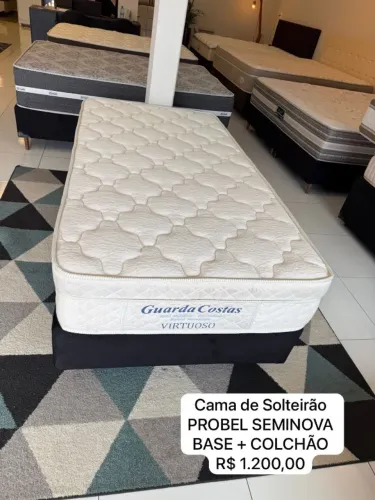 Cama de Solteirão PROBEL SEMINOVA TOP - Entrego!