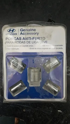 PORCAS ANTIFURTO PARA RODAS DE LIGA LEVE ORIGINAL HYUNDAI