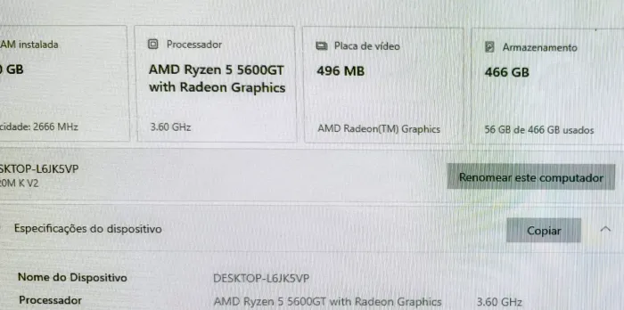 Ryzen 5 5600gt