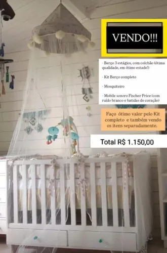 Berço 3 estágios