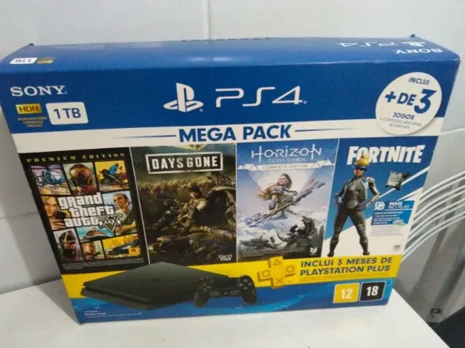 PS4 1TB + 2 controles