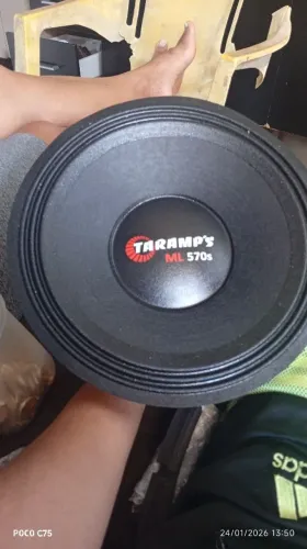 Kit reparo original, Taramps 570s 4 homs 12 polegadas