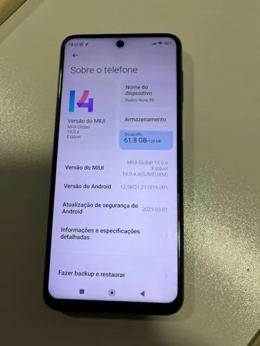 Redmi Note 9S Interstellar Grey 6GB RAM 128GB ROM