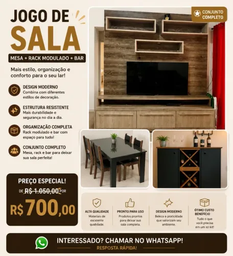 Jogo de sala