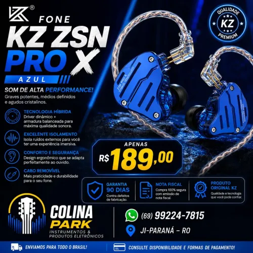 Fone Kz Zsn Pro X 