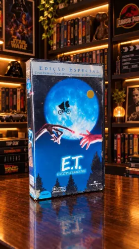 Fita VHS do filme E.T. O Extra Terrestre - Legendado 