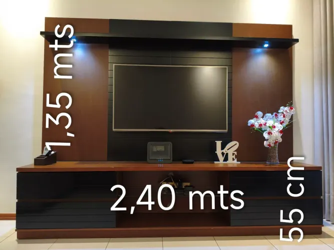Rack TV Painel LED