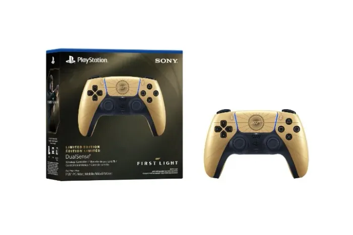Controle Play Station 5 DualSense Edição Limitada de 007 First Light Novo Lacrado