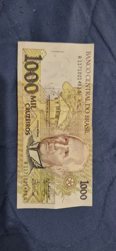 LOTE COM 8 CEDULAS ANTIGAS