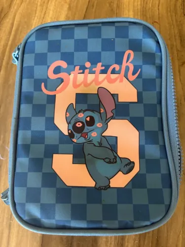 Estojo Box Escolar Stitch