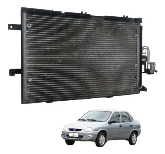 Condensador Ar Condicionado Gm Corsa 1.0 2004 Detalhe