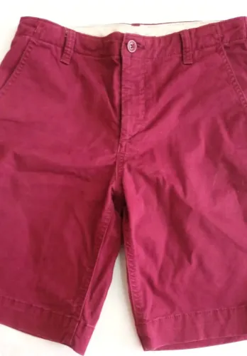 bermuda masculina vinho gap kids - 16