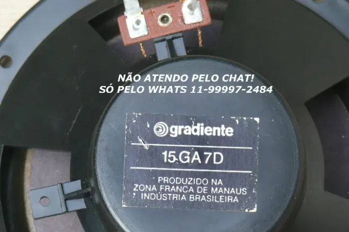 Alto falante Gradiente LEIA o anúncio!