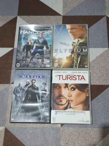Lote com 4 DVD's