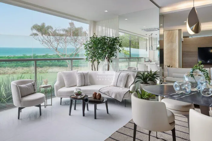 Atlântico Golf - 197 m², 4 suítes com vista privilegiada para o Campo de Golfe