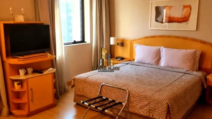 Flat para locação mobiliado no Tryp Higienópolis | Higienópolis | 1 dormitório | Pronto pa
