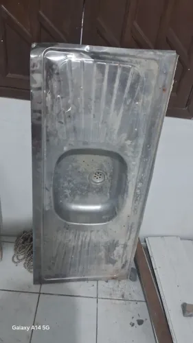 Pia de inox 1.15 oportunidade