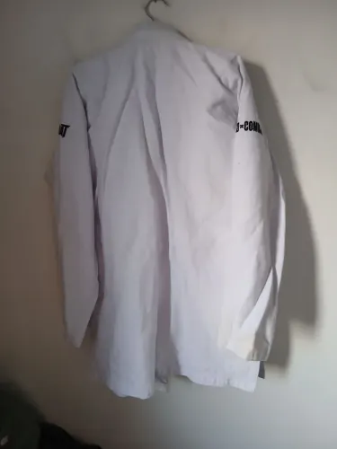 KIMONO JIU_ JITSU WORLD COMBAT BJJ BRANCO TAMANHO A3 COMPLETO