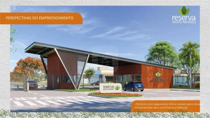 Terreno a venda Condomínio Reserva Novo Mundo