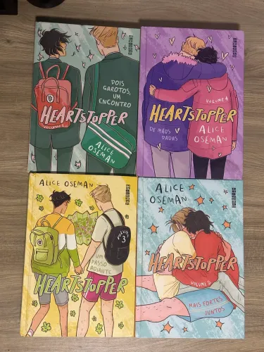 Heartstopper Vol. 1, 3, 4 e 5 l Seminovo