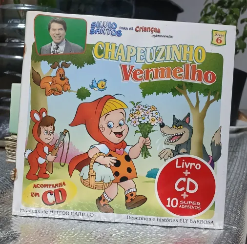 Chapeuzinho Vermelho - Silvio Santos para as Crianças | Livro + CD