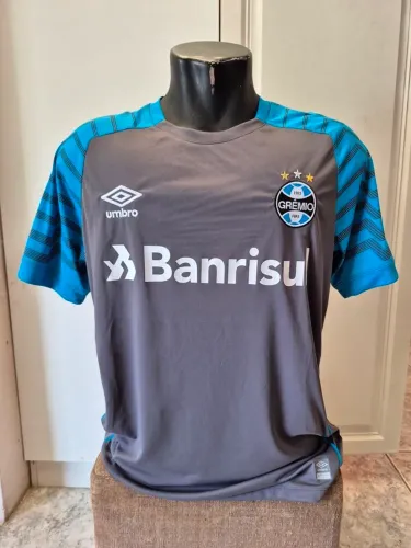 Camisa Grêmio Goleiro 2020 Brenno Tamanho G - Homenagem Ouro Olímpico (Nova)