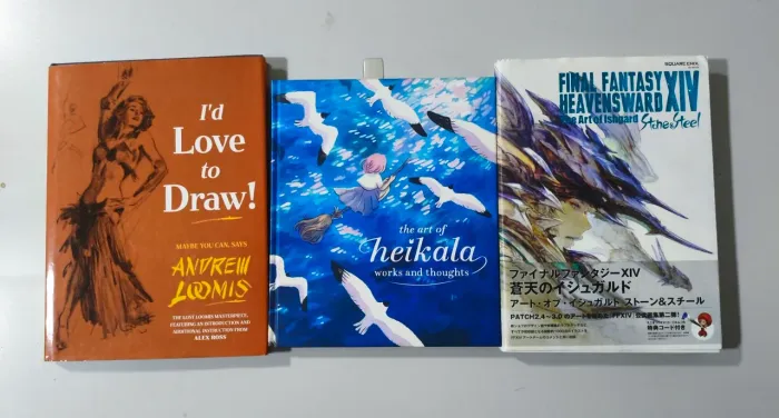 Artbook Final Fantasy Artbook Heikala Andrew Loomis 