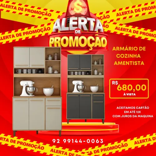 Armário de cozinha em promoção