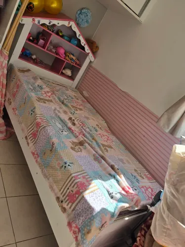 Cama infantil tamanho solteiro