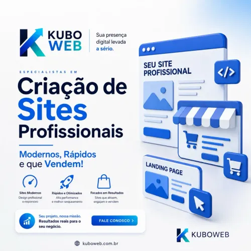 Criação de sites profissionais,landing page e lojas virtuais