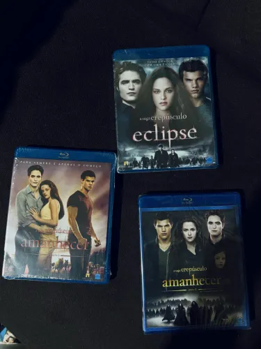 Blu-ray Saga Crepúsculo - lacrados