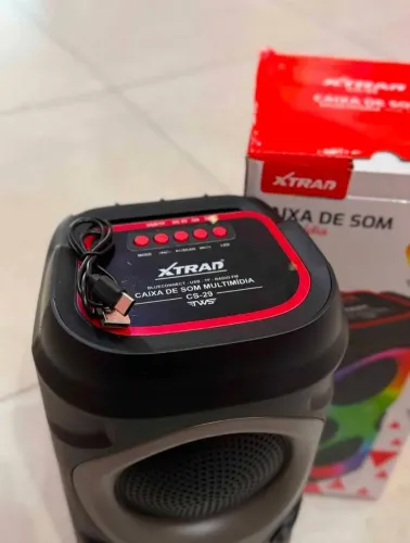 CAIXA DE SOM BLUETOOTH NOVA