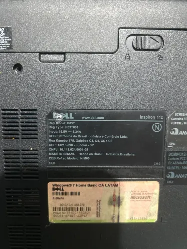 Carcaça notebook Dell Inspirion 11z