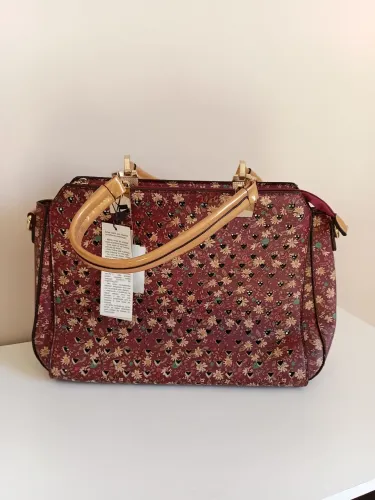Bolsa Cherson Nova com Etiqueta - Estampada Elegante e Espaçosa