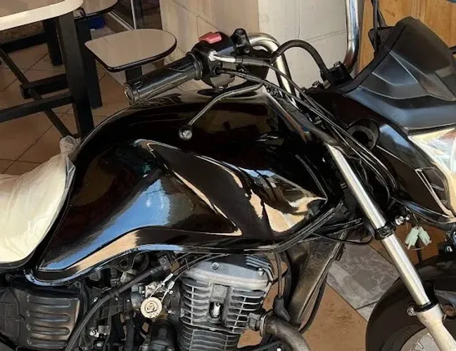 Tanque cg titan excelente - sem amassados com pintura nova