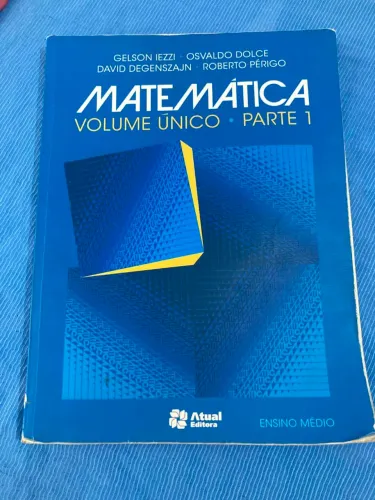 Livro matemática Gelson iezzi