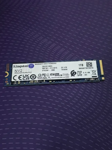 SSD Kingston 1tb original PCie 4.0 NVMe M.2 2280