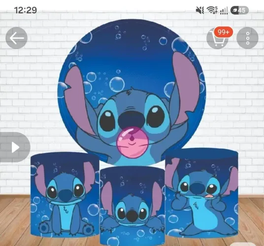 Kit festa Lilo Stich