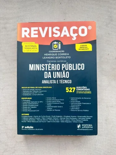 Revisaço MPU - Analista e Técnico